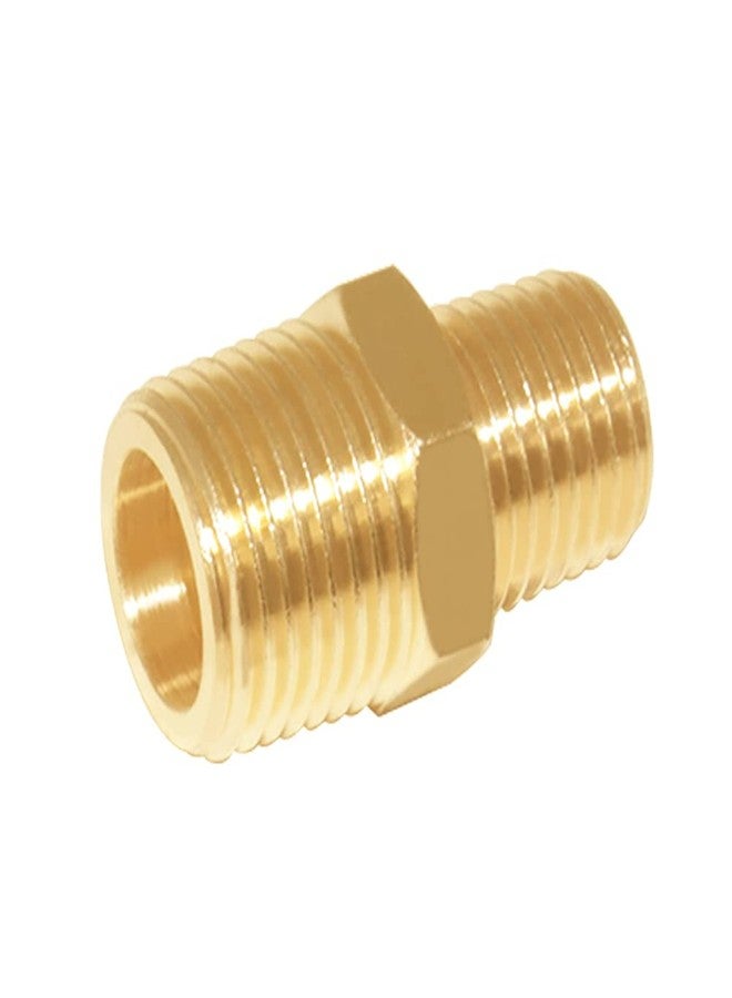 Joywayus 3/8" NPT Male × 1/4" NPT Male Brass Pipe Fitting Adapter - Image 4